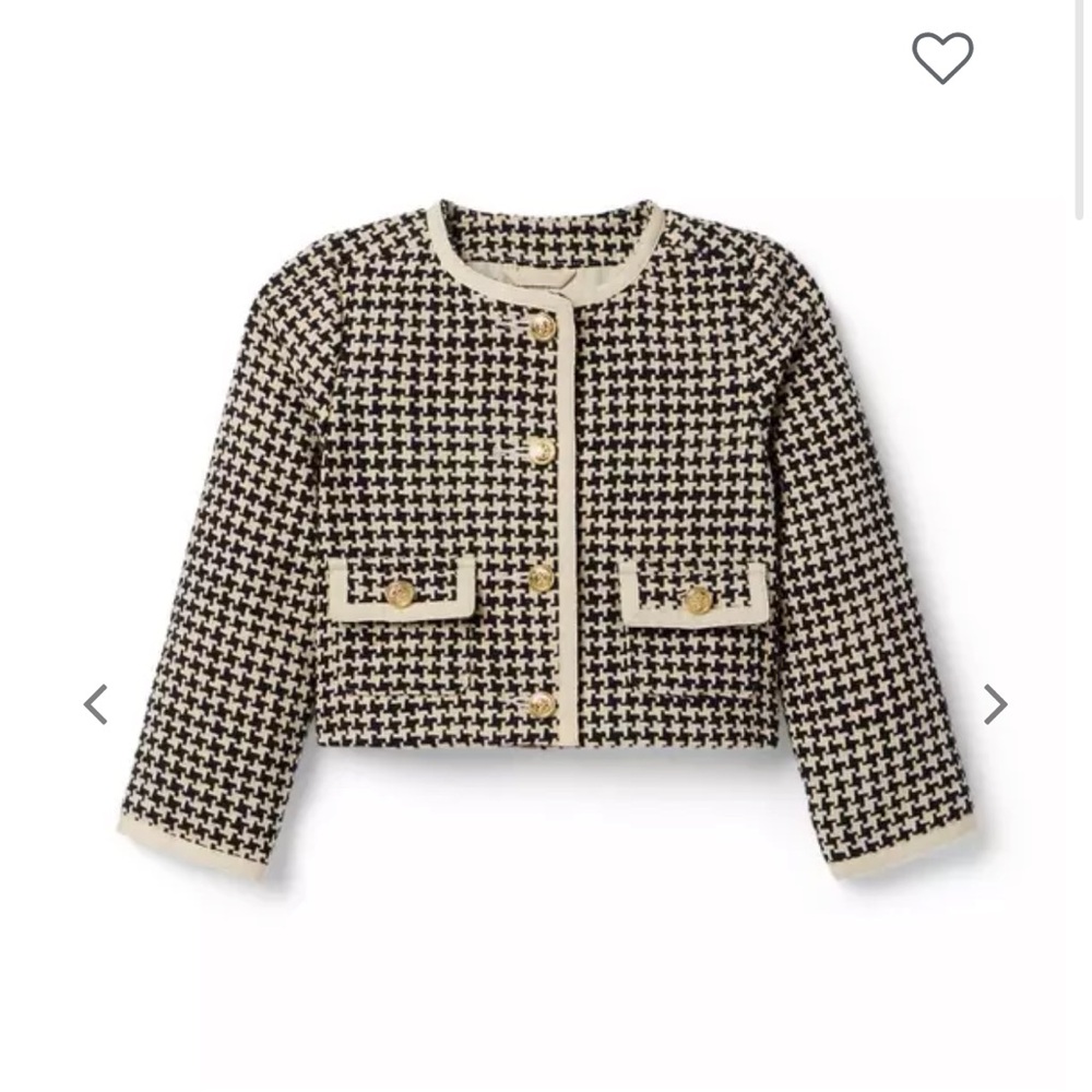 Janie and Jack The Houndstooth Tweed
Jacket